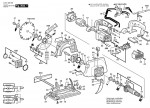 Bosch 0 601 569 042 GKS 54 Circular hand saw 240 V / GB Spare Parts GKS54